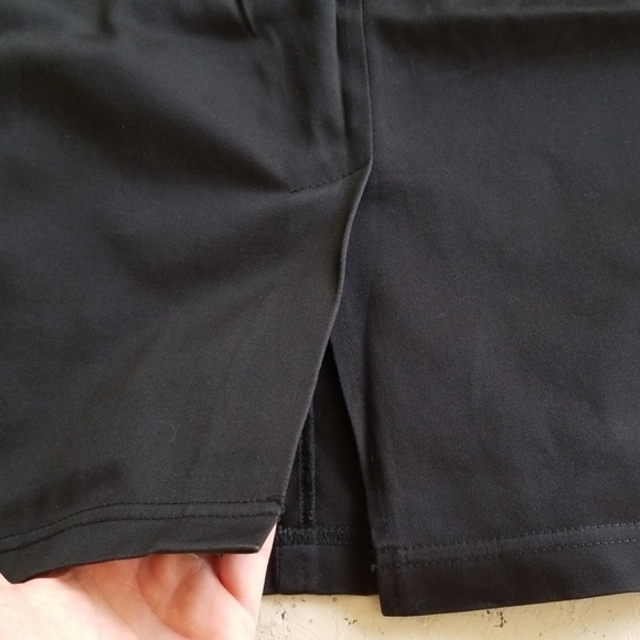 TRINA TURK Black Button A-Line Skirt size 6 - Picture 4 of 5